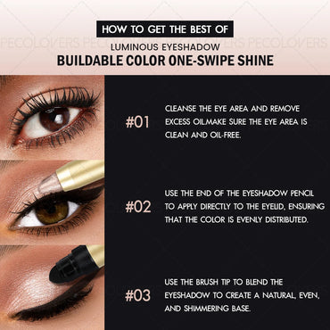 ✨ Smudge-Proof & Waterproof Eyeshadow Stick