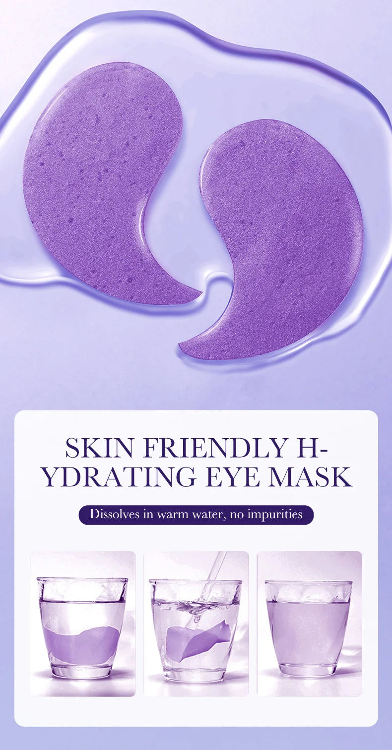 ✨ SADOER Grape Eye Mask – 60pcs ✨
