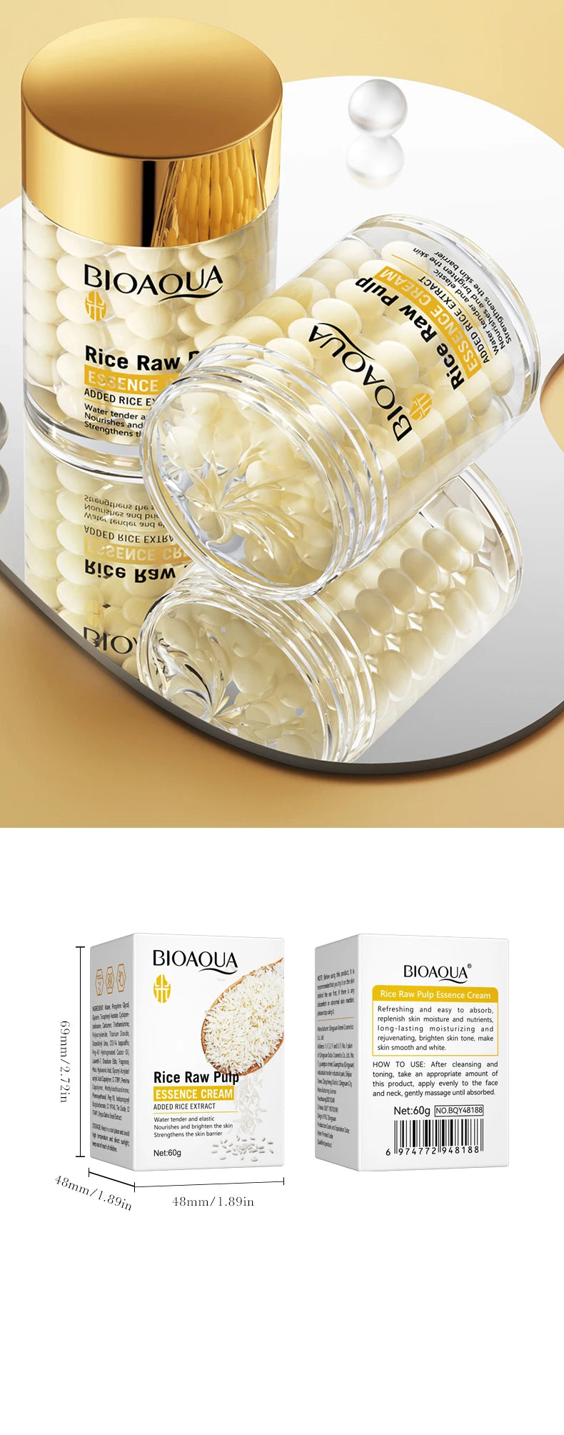 🌾 Deep Hydrating & Rejuvenating Facial Cream