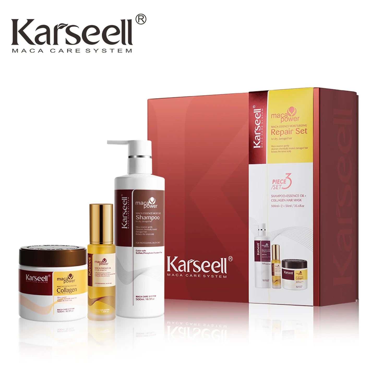 🌟 KARSEELL 3-PIECE HAIR CARE SET