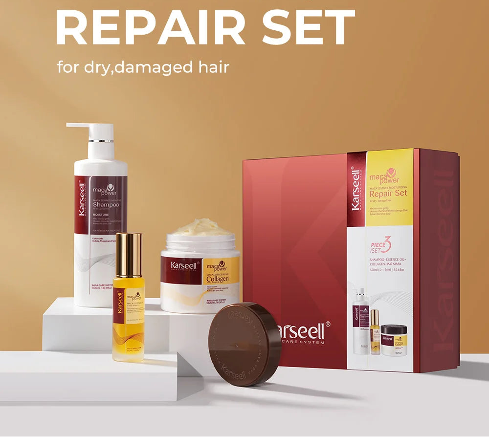 🌟 KARSEELL 3-PIECE HAIR CARE SET