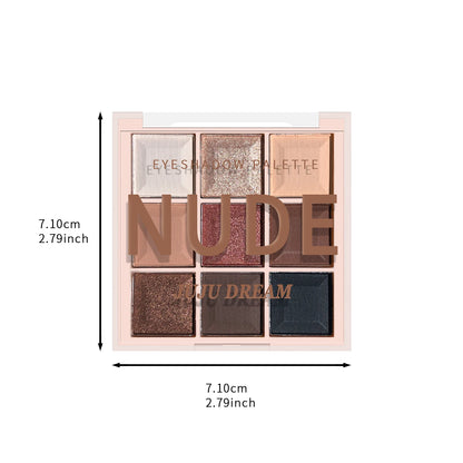 🪄 JUJU DREAM 9-Color Eyeshadow Palette
