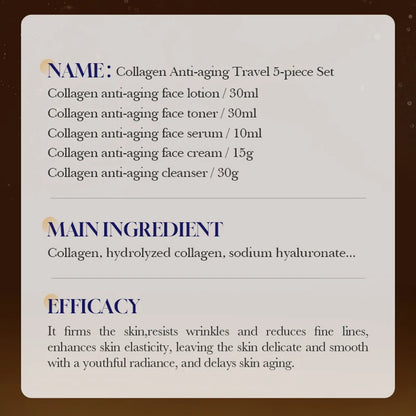 ✨ SADOER Collagen 5-Piece Skincare Set ✨