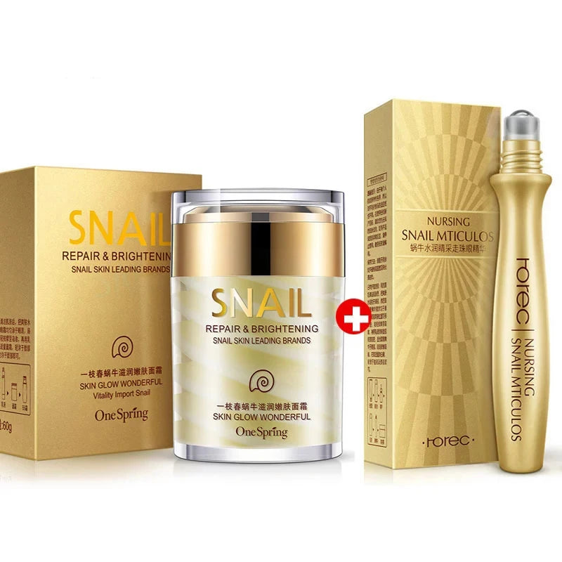 Korean Anti-Age Brightening Cream for Face and Eyes