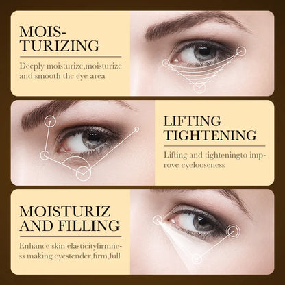 ✨ 24K Gold Hyaluronic Acid Eye Cream