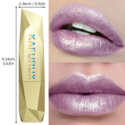 1 Pc Glitter Shimmer Metallic Pearl Lip Tint