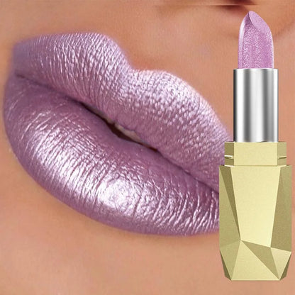 1 Pc Glitter Shimmer Metallic Pearl Lip Tint