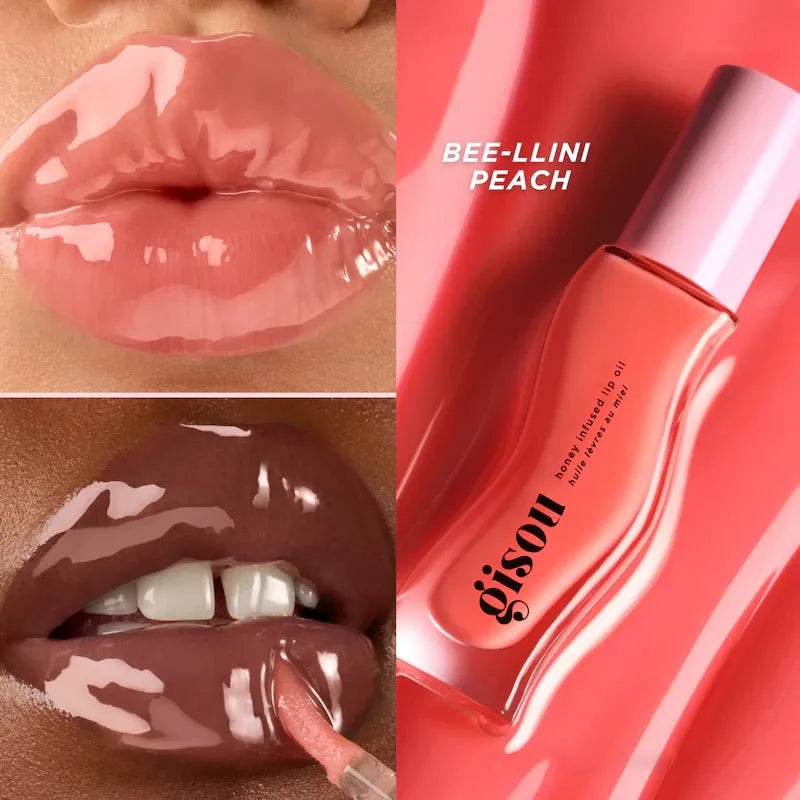 💄 Gisou Moisturizing Glazed Plum Lip Balm – Korean Lip Care