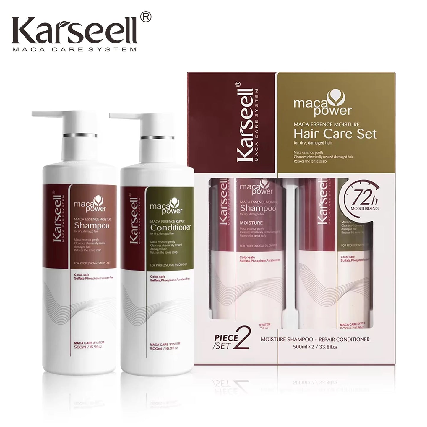 Repair Shampoo, Conditioner and Deep  Treatment