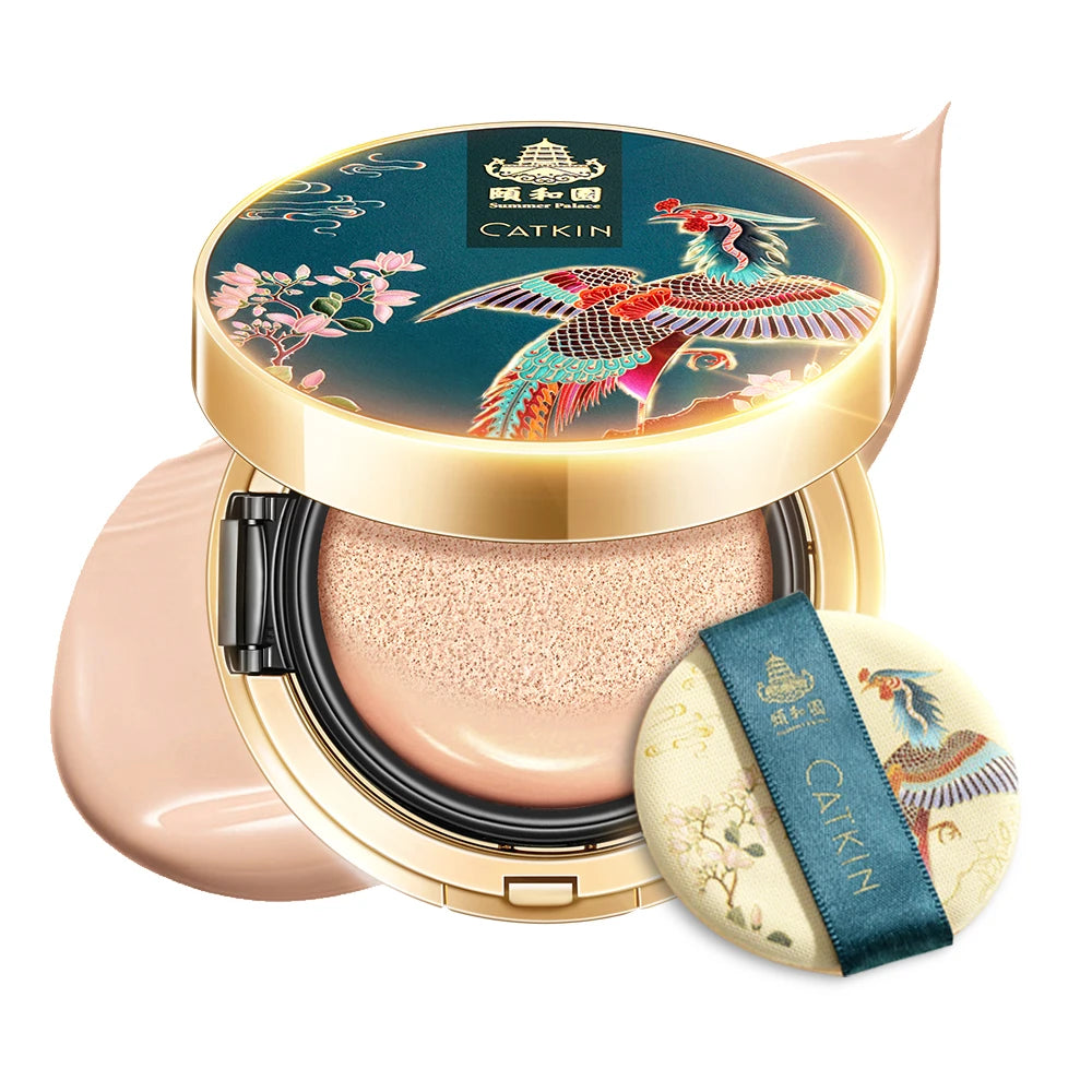 🌸 Catkin Phoenix Cushion – Full Coverage, Korean Beauty
