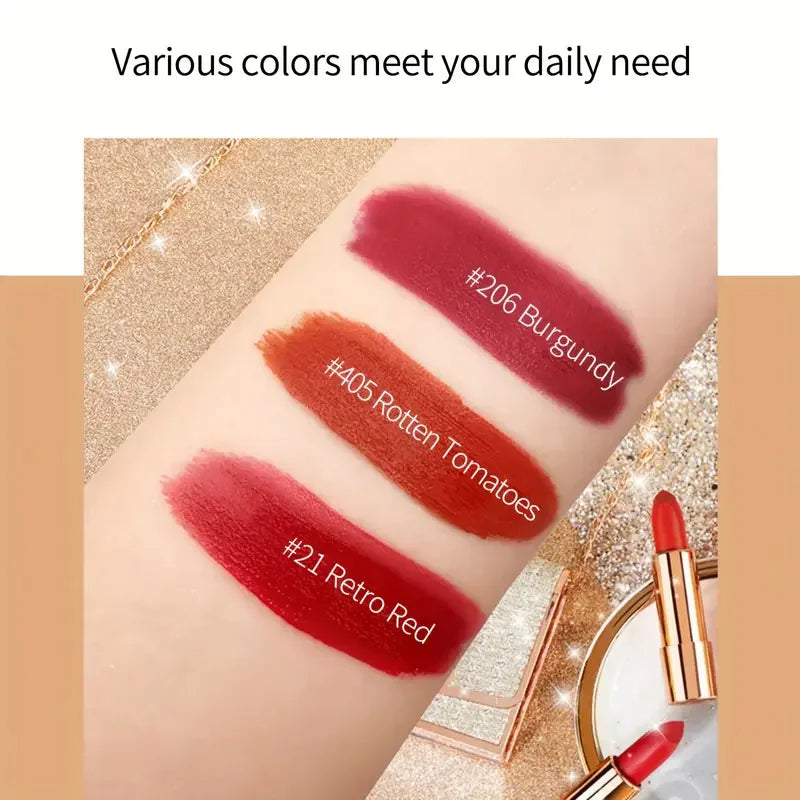 3pcs Velvet Lipstick Gift Set