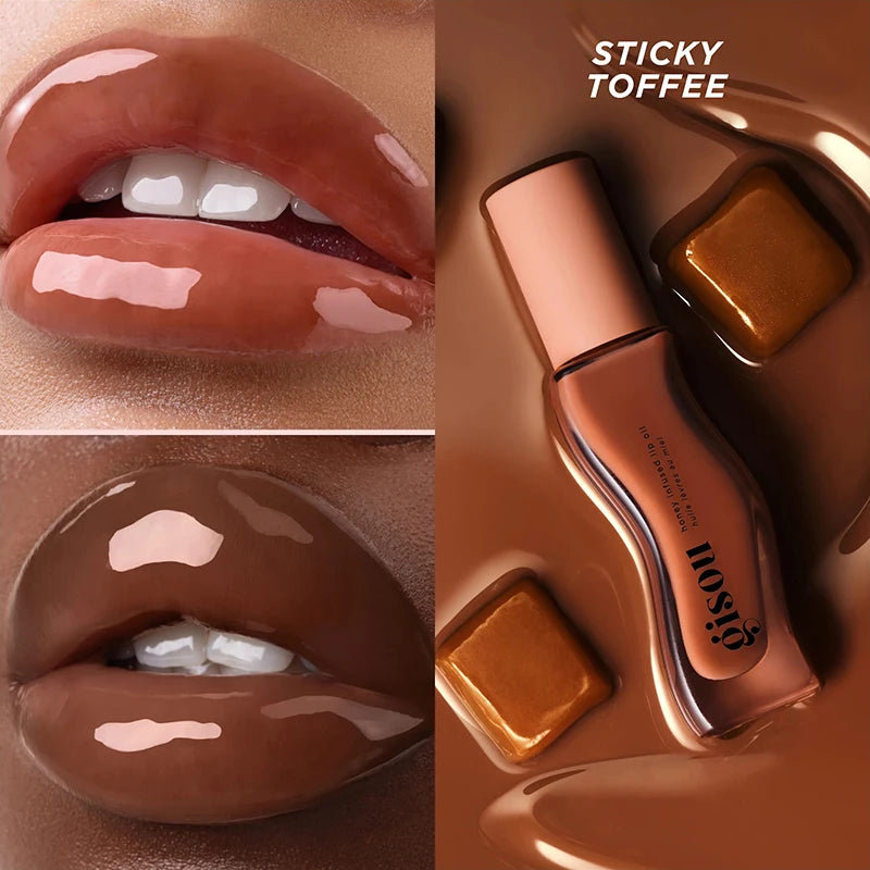 💄 Gisou Moisturizing Glazed Plum Lip Balm – Korean Lip Care