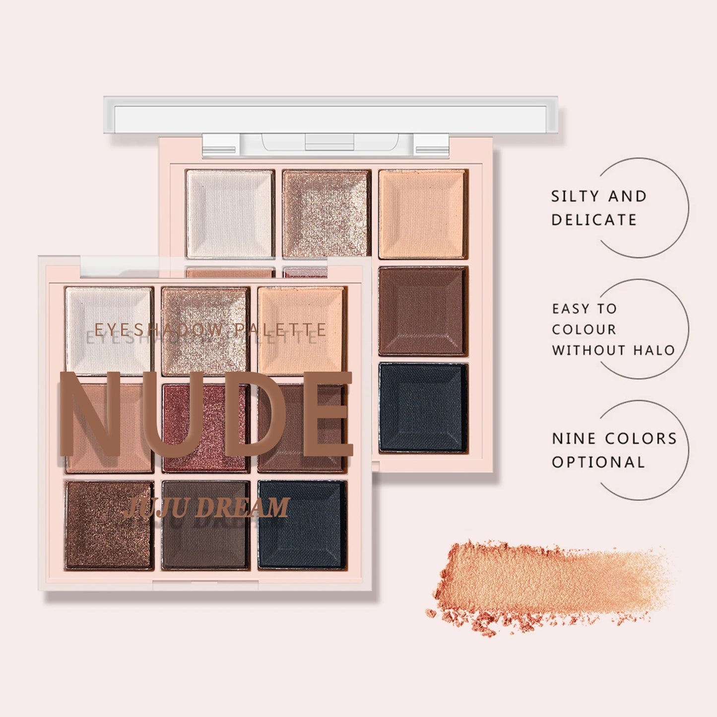 🪄 JUJU DREAM 9-Color Eyeshadow Palette