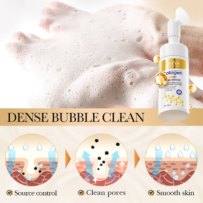 ✨ SADOER Collagen Facial Cleanser Mousse ✨