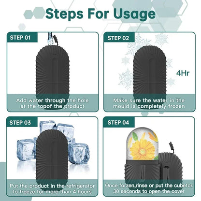 ❄️ Ice Face Roller – Ice Cube Beauty Massage Tool