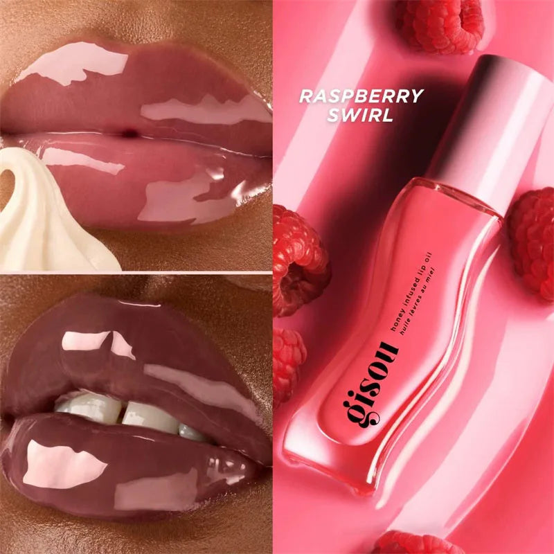 💄 Gisou Moisturizing Glazed Plum Lip Balm – Korean Lip Care