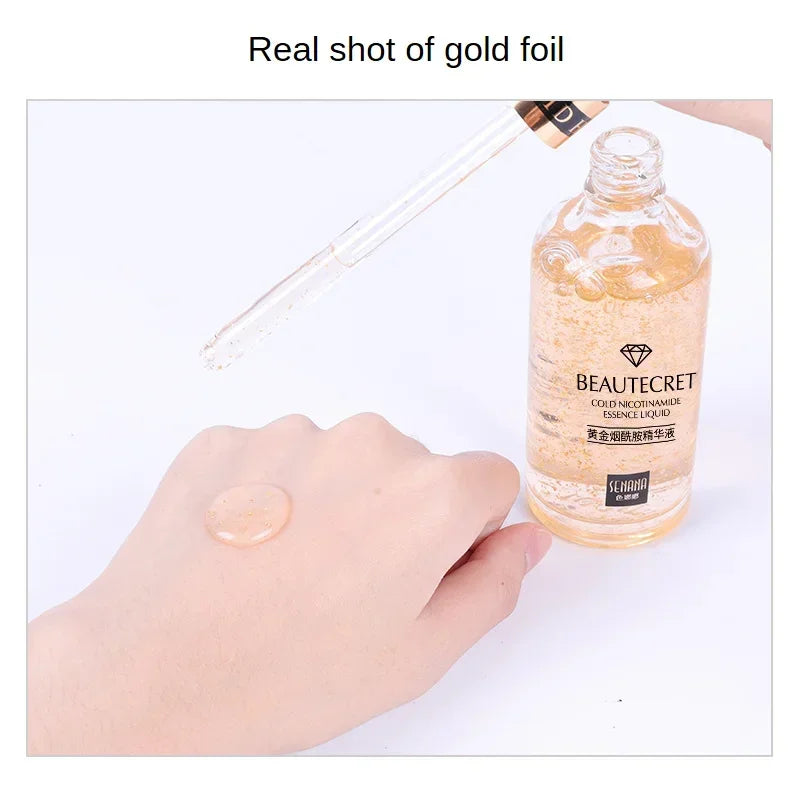 ✨ 24K Gold Hyaluronic Acid Nicotinamide Face Essence