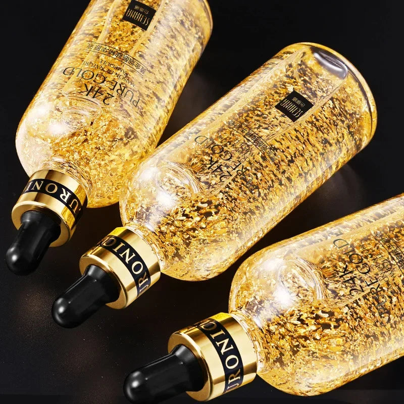 ✨ 24K Gold Hyaluronic Acid Nicotinamide Face Essence