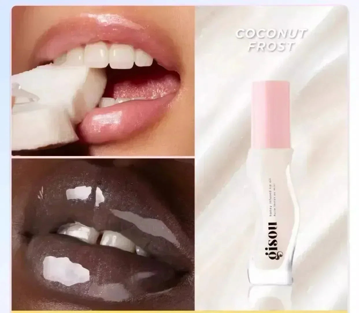 💄 Gisou Moisturizing Glazed Plum Lip Balm – Korean Lip Care