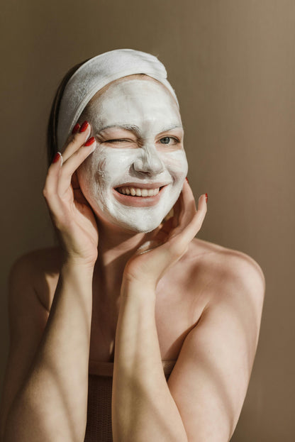✨ Máscara Facial de Lama de Chá Verde